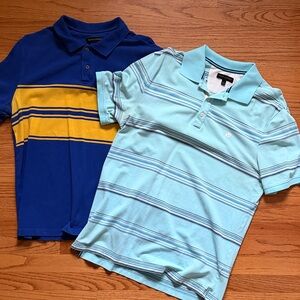 Banana Republic Polos in Blue and Light Blue